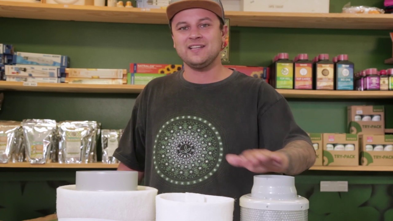 Instalação Filtro de Carvão Ativado Eliminação de Odores Green Power Grow Led