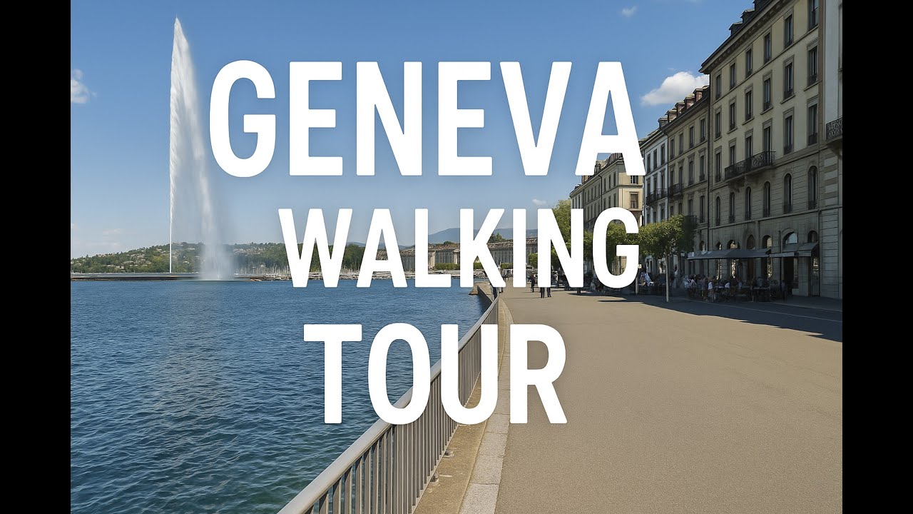 Geneva Walking Tour | Jet d’Eau & Beautiful Lakefront Views