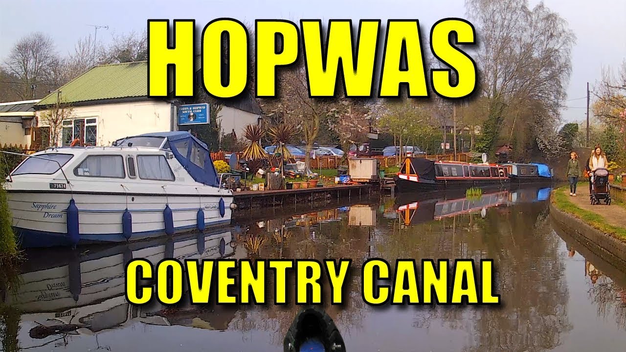 Fazeley Junction to Hopwas - A Narrowboat cruise on the Coventry Canal.
