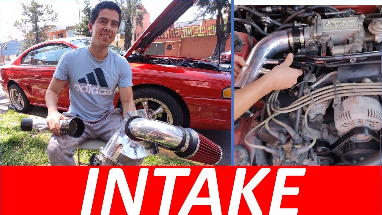 Intake de alto flujo al PetroMustang