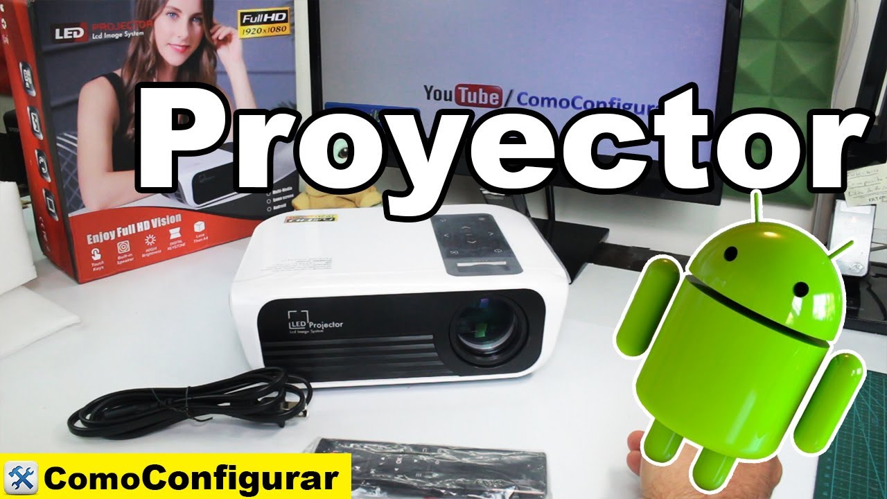 Proyector Android Wifi FULL HD 1080p en Colombia parte 1 - Asher T8 3000 Lumens