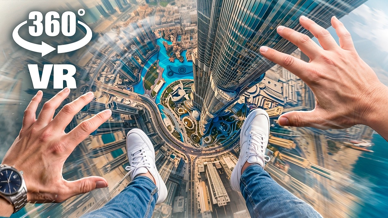 SPADEK z BURJ KHALIFA w 360&deg; VR!