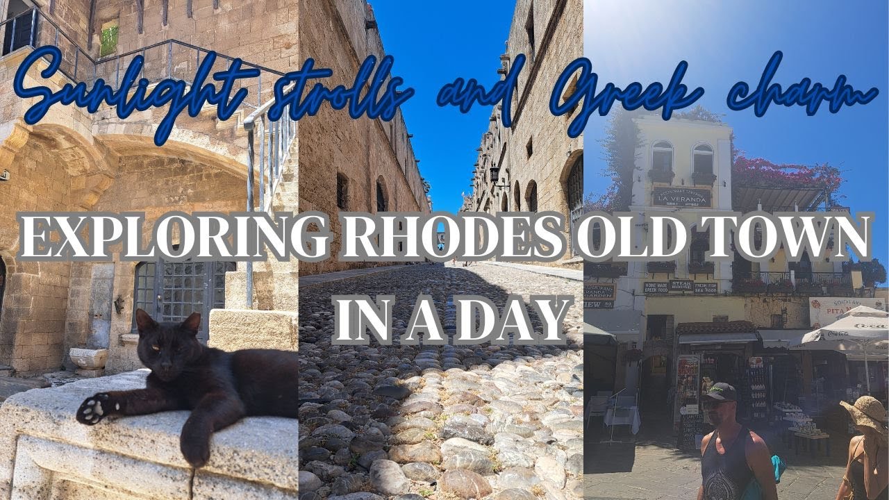 Exploring Rhodes Old Town in a Day | Sunlit Strolls & Greek Charm