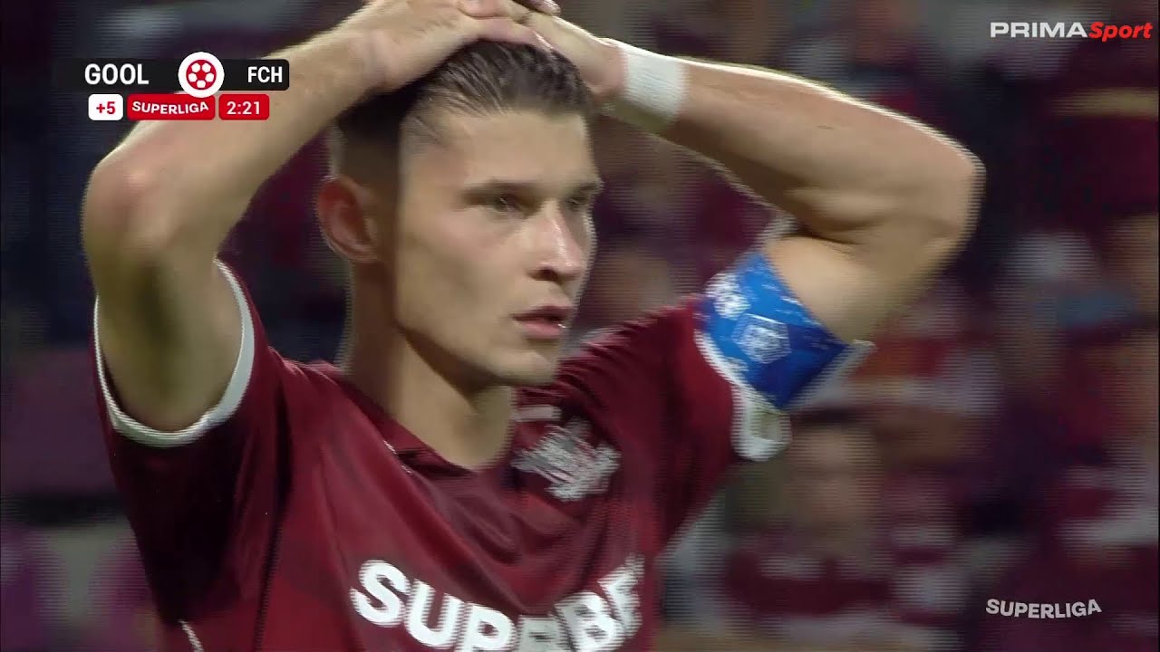 REZUMAT | Rapid - Hermannstadt 1-2. Dramă &icirc;n prelungiri, giuleștenii au suferit primul eșec