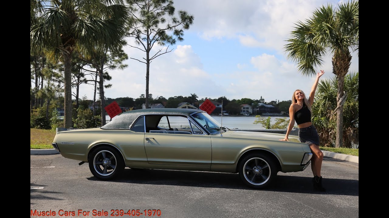 1967 mercury Cougar XR7 www.musclecarsforsaleinc.com   3/1/21 For Sale