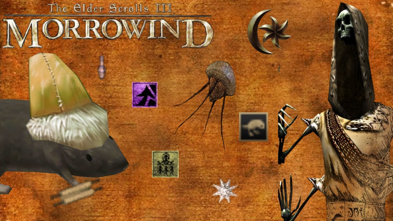 Фантастическое искусство и дизайн пользовательского интерфейса Morrowind