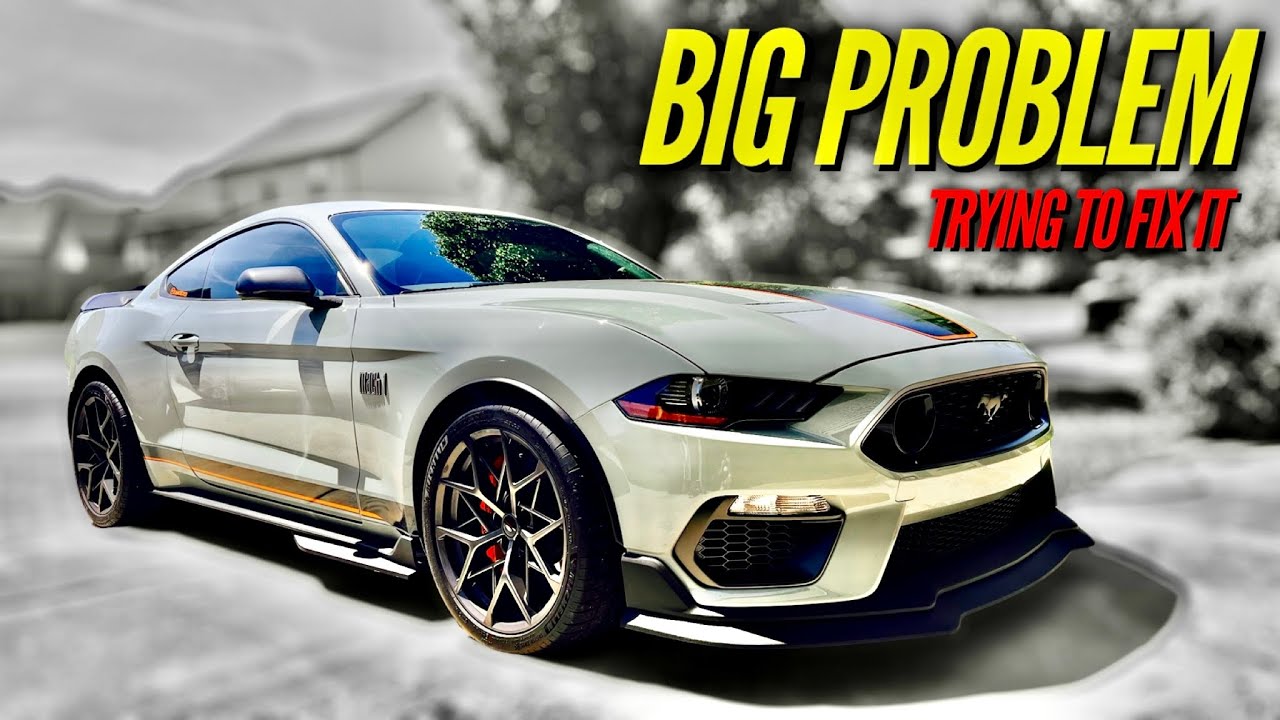 ПРОБЛЕМА с моим MACH 1 SUPERCHARGE MUSTANG 2021 ГОДА И КАК Я ЕЕ УСТРАНИЛ...