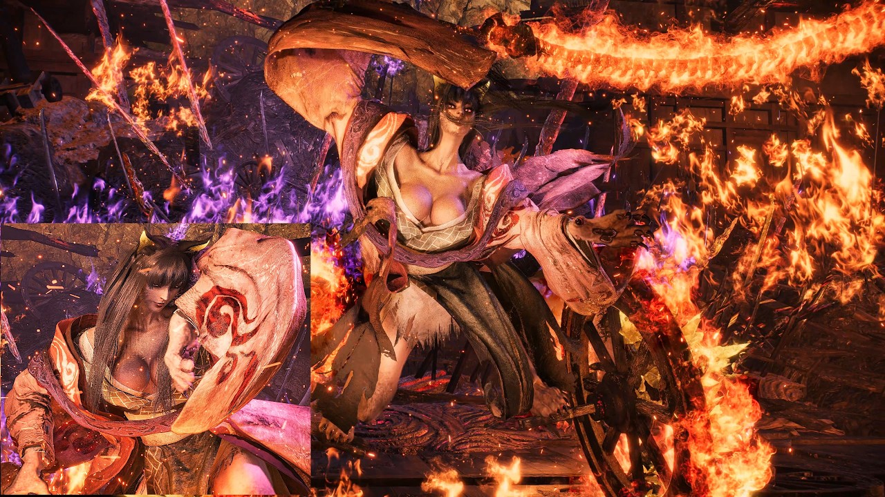 Nioh 3 (4K) - Gameplay Part 57 - Boss Kasha