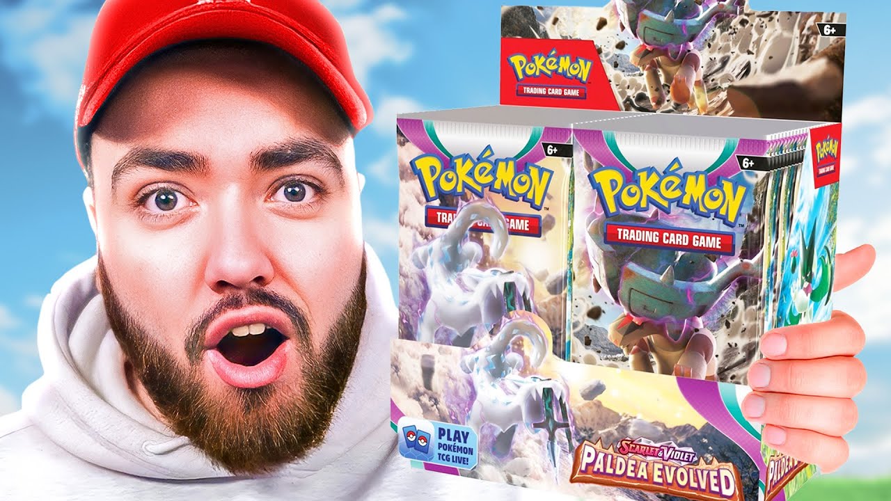CRAZY PULLS! Opening a NEW Paldea Evolved Booster Box!