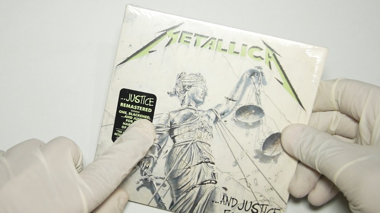 Metallica: ...And Justice For All - Digisleeve Remastered CD Unboxing Video. Unpacking Reissue CD