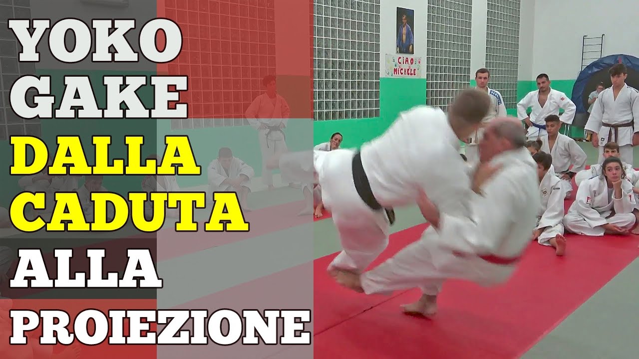 Tecniche di Judo allo Stage dei 3 Vismara: Yoko Gake