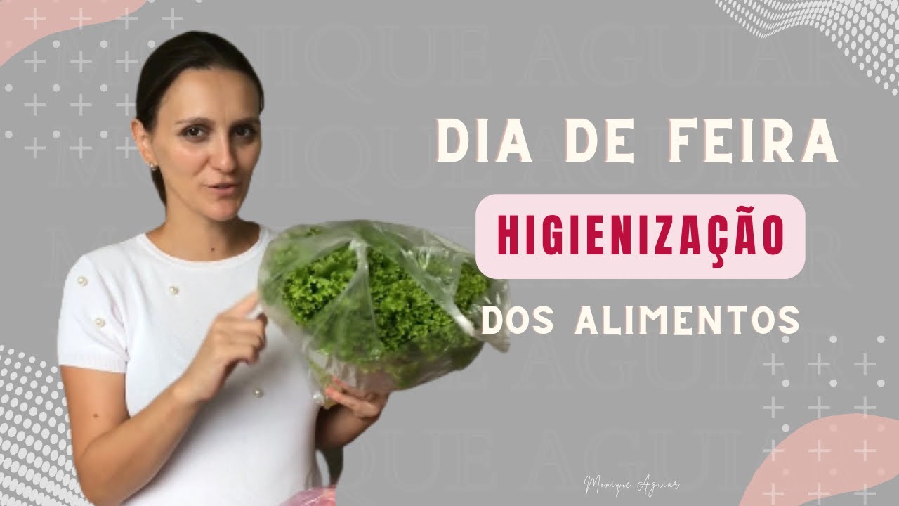 LIMPEZA E HIGIENIZAÇÃO DOS ALIMENTOS | Dia de feira | Vlog de sábado