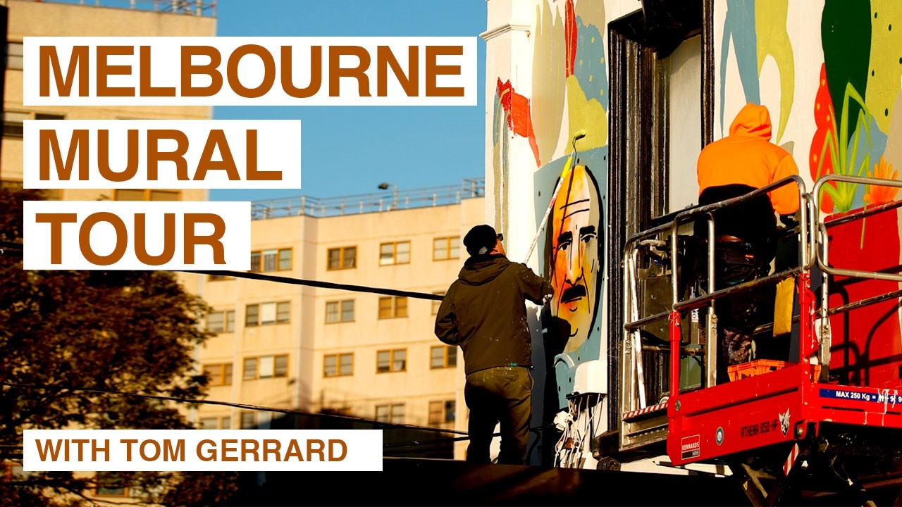 Melbourne Mural Tour | Prahran Street Art with Artist Tom Gerrard
