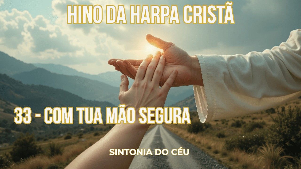 Com Tua Mão Segura - Hino 33 da Harpa cristã - SINTONIA DO CÈU