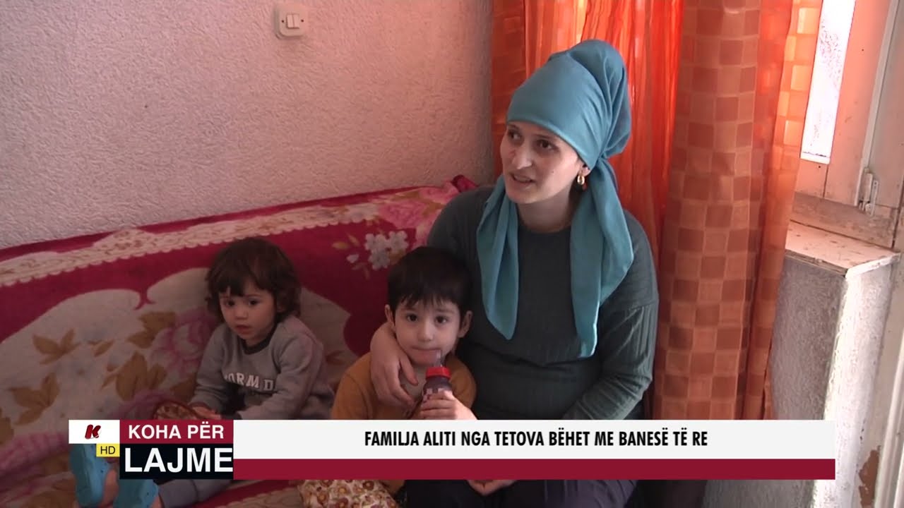 FAMILJA ALITI NGA TETOVA BËHET ME BANESË TË RE