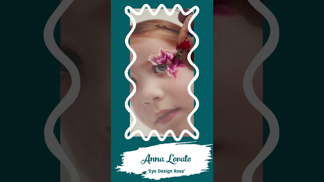 🌹 Unleash Your Creativity with the Eye FacePaint Design Rose Tutorial by Anna Lovato! 🎨