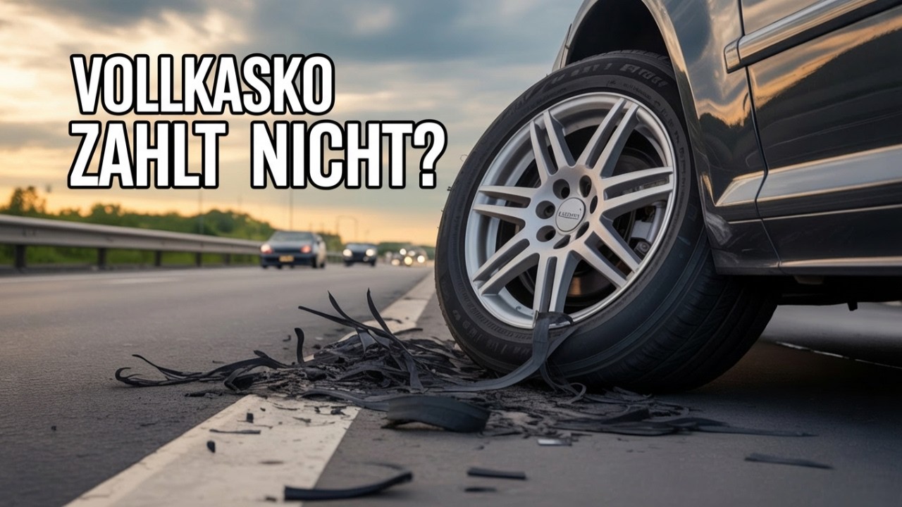 Reifenplatzer auf der Autobahn - Muss die Vollkasko zahlen?