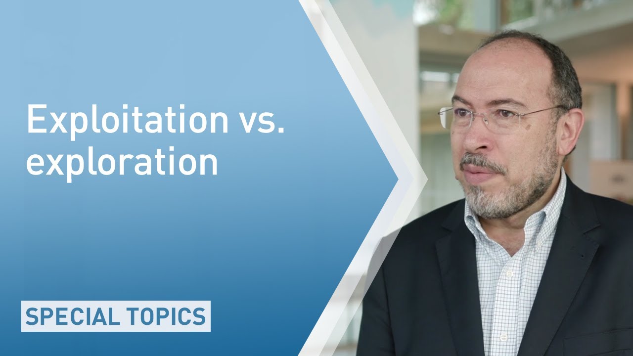 Exploitation vs. exploration: balancing the short &ndash; and long-term