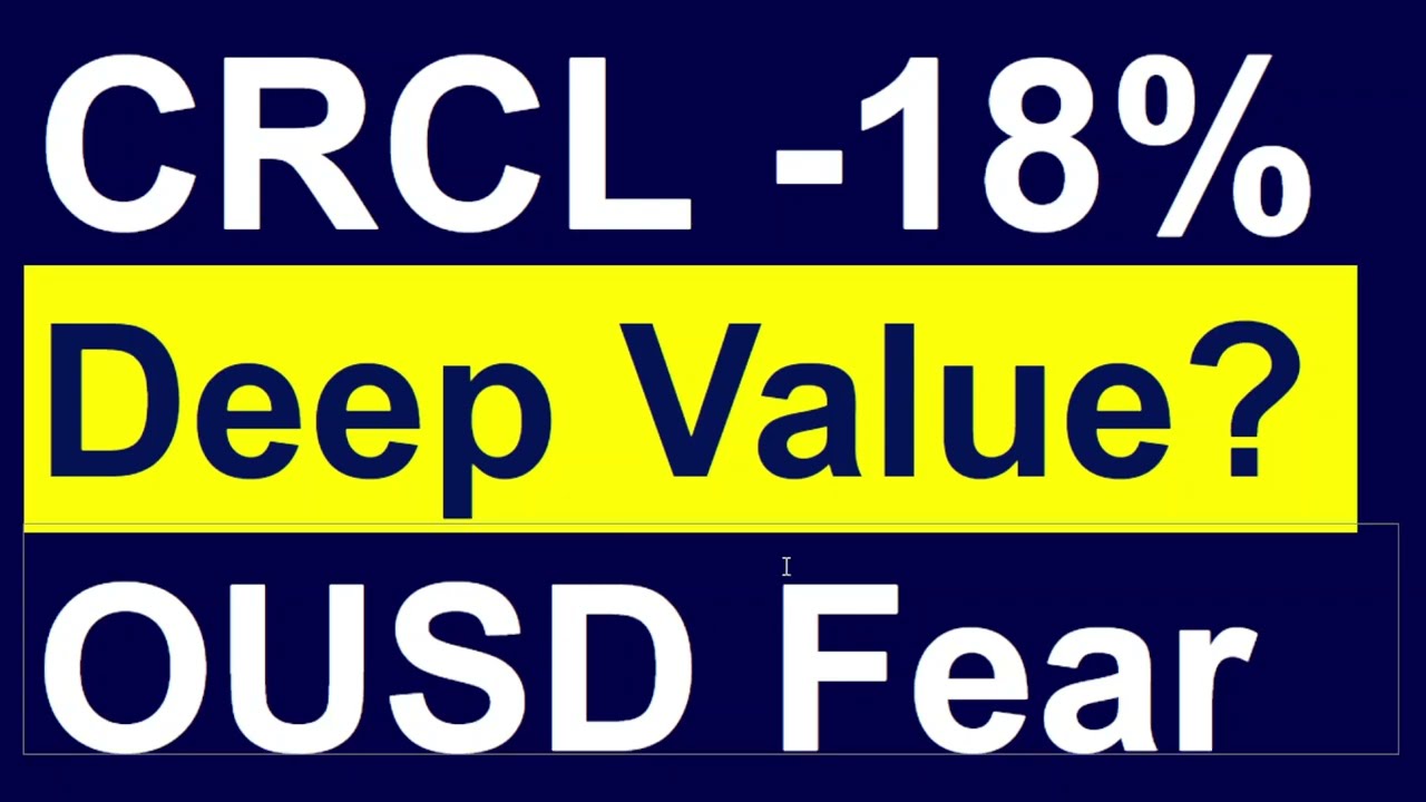 CRCL Stock Falls -18% on OUSD Fears. Will Competition Hurt USDC? Sell-off Overdone? Deep Value?