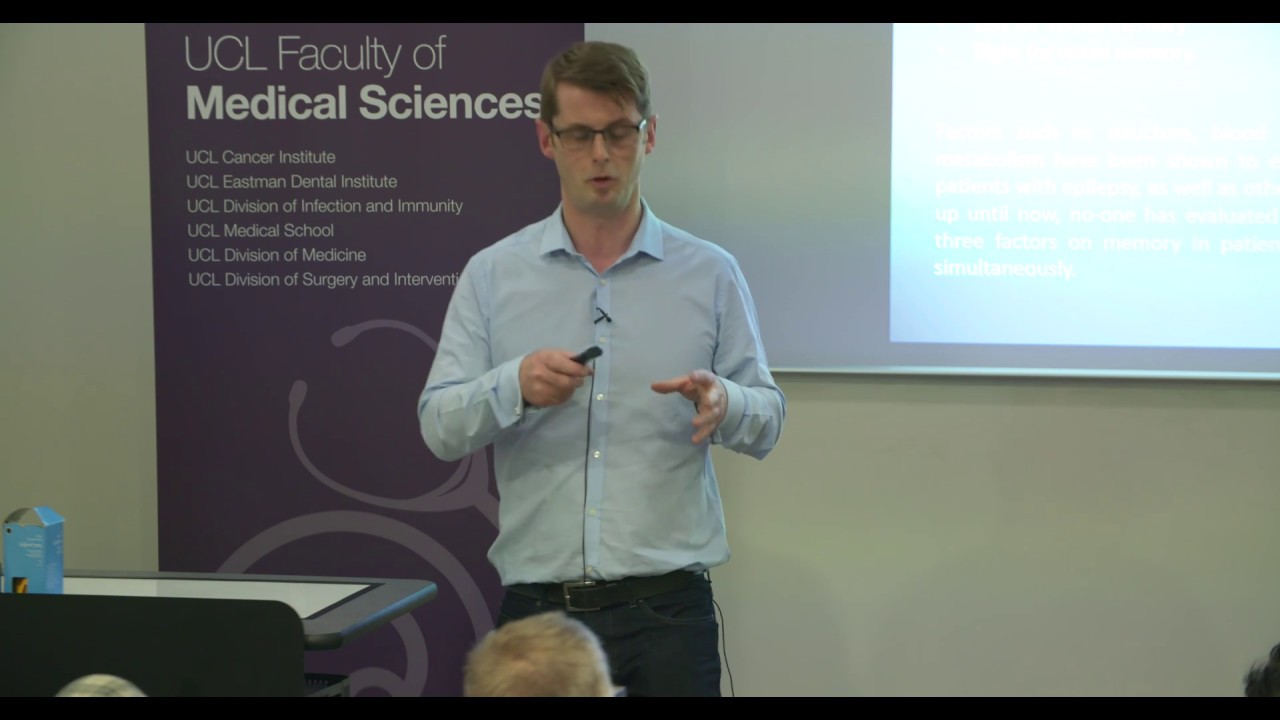 'Imaging and memory in patients with temporal lobe epilepsy' – UCL Faculty of Medical Sciences 