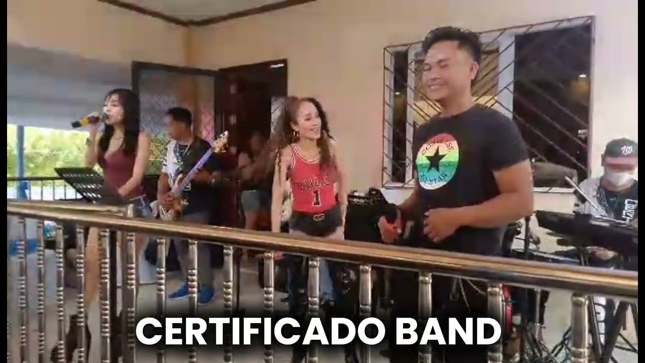 CERTIFICADO BAND Brgy Medina Magallanes, Cavite B'day Event 