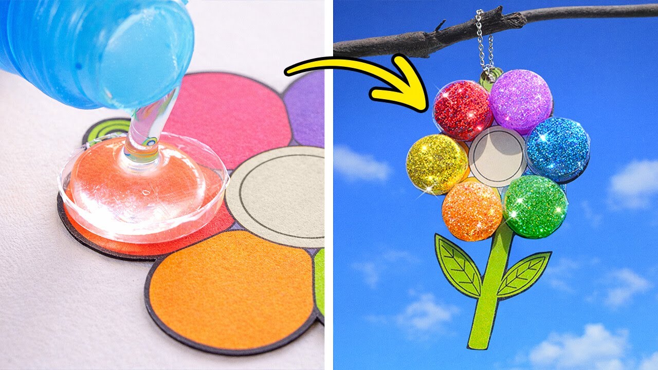 🎨 Accesorios Coloridos HECHOS A MANO 🌸 Manualidades Divertidas para Todos