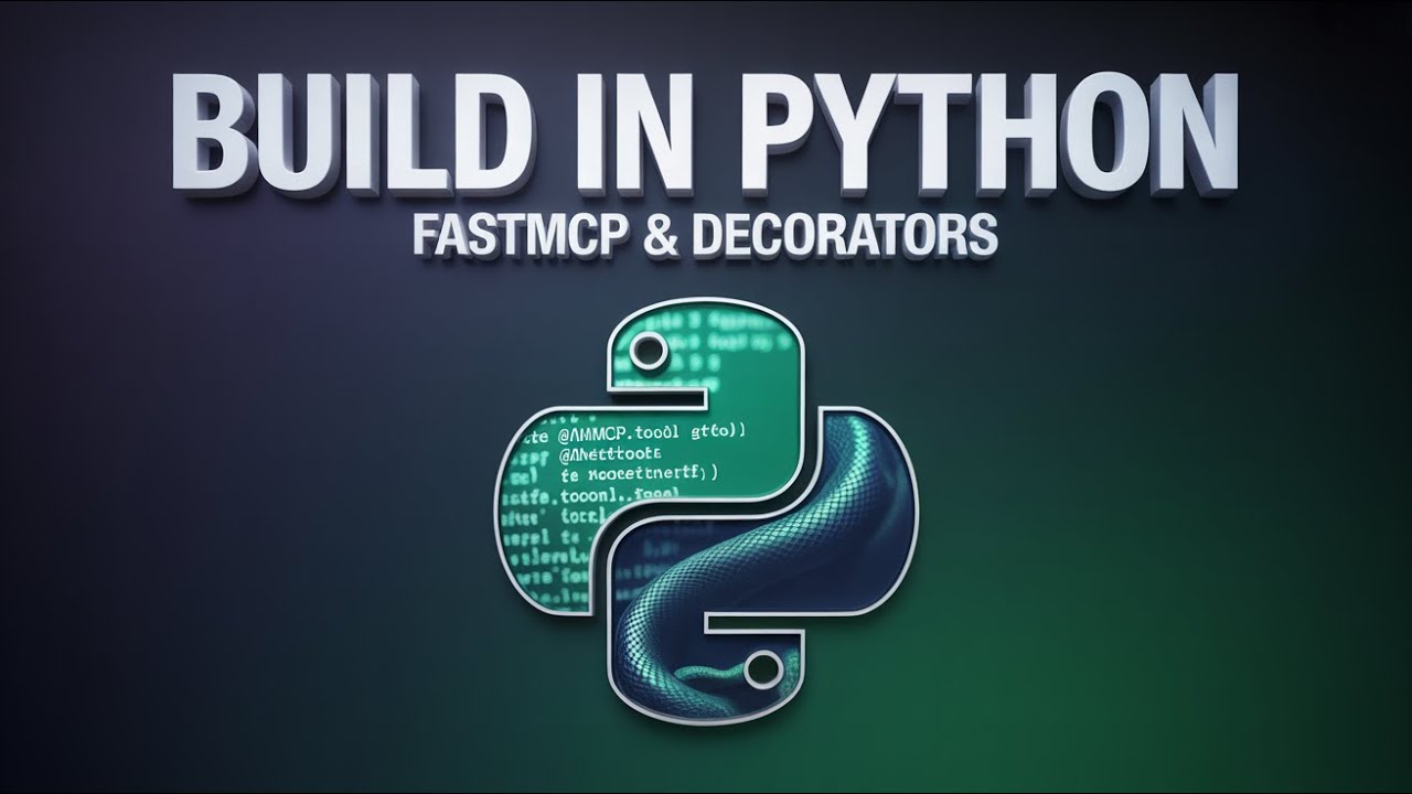 MCP קורס -- שיעור 7: בניית שרת MCP ב-Python | FastMCP וקוד נקי | TESTAMIND
