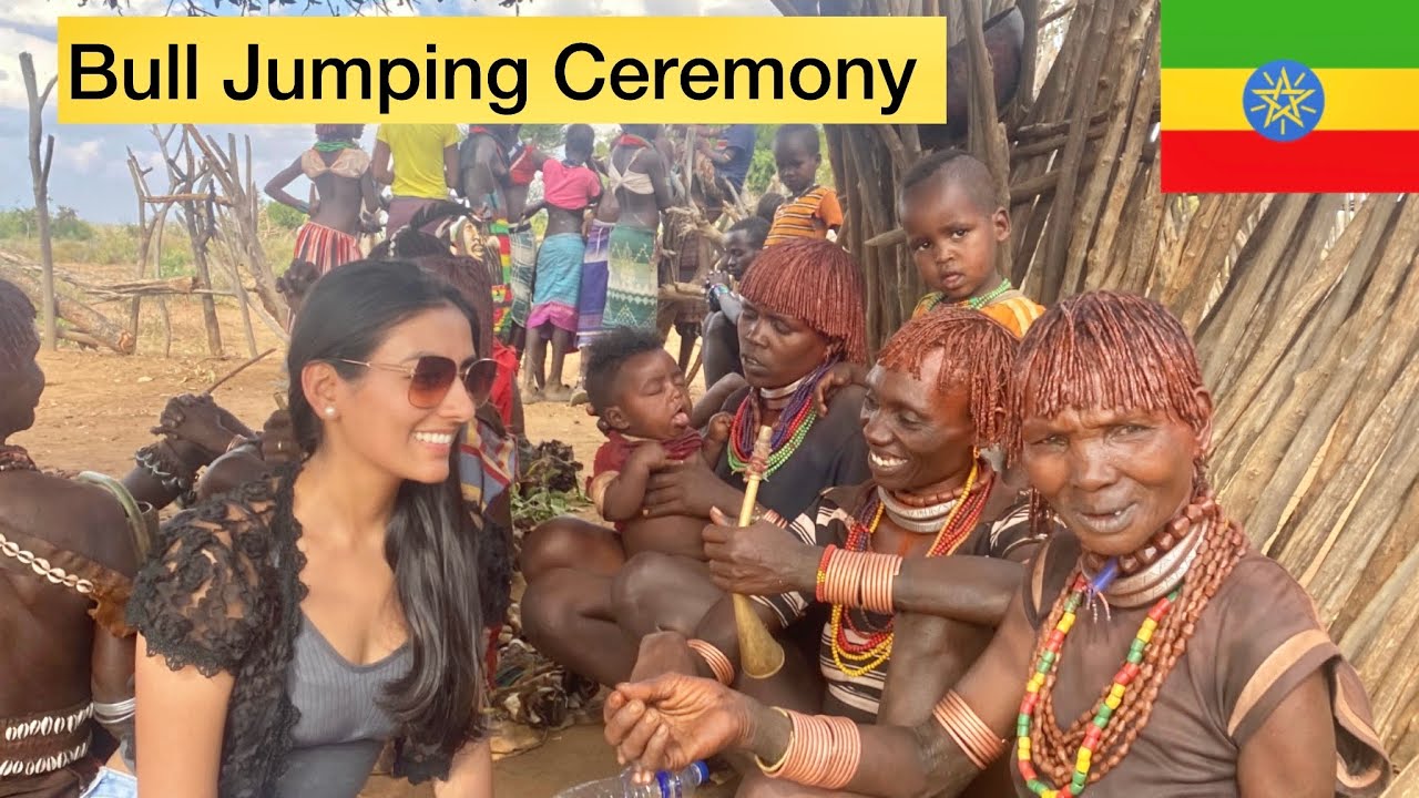 The Hamer TRIBE in ETHIOPIA🇪🇹Bull Jumping Ceremony