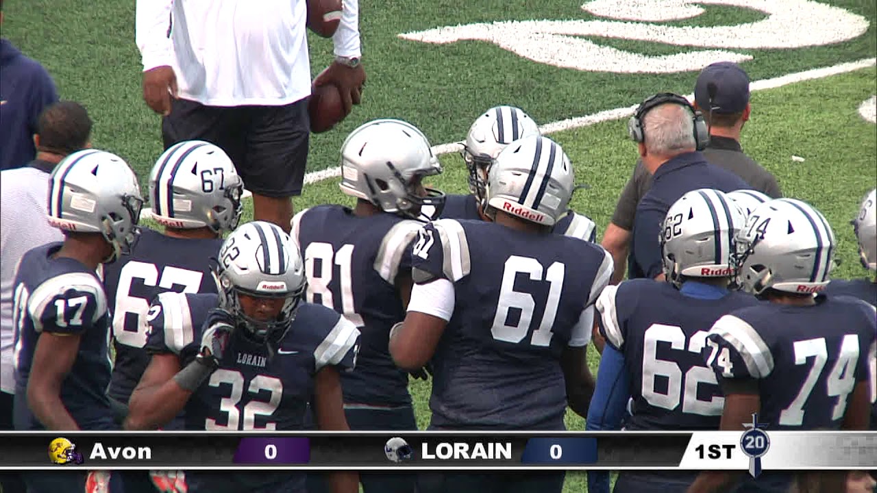 High School Football Lorain vs. Avon 9-6-19 Game 2
