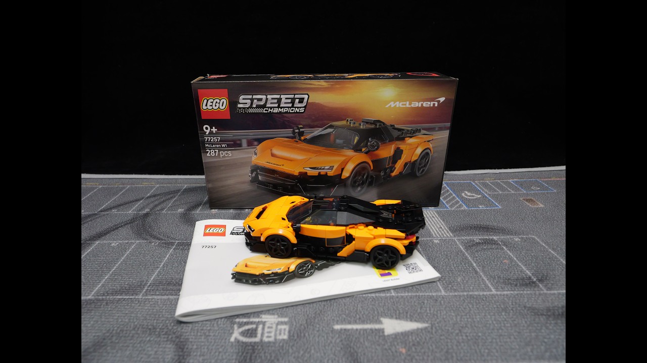 Unboxing! LEGO Speed ​​Racer 77257 McLaren W1