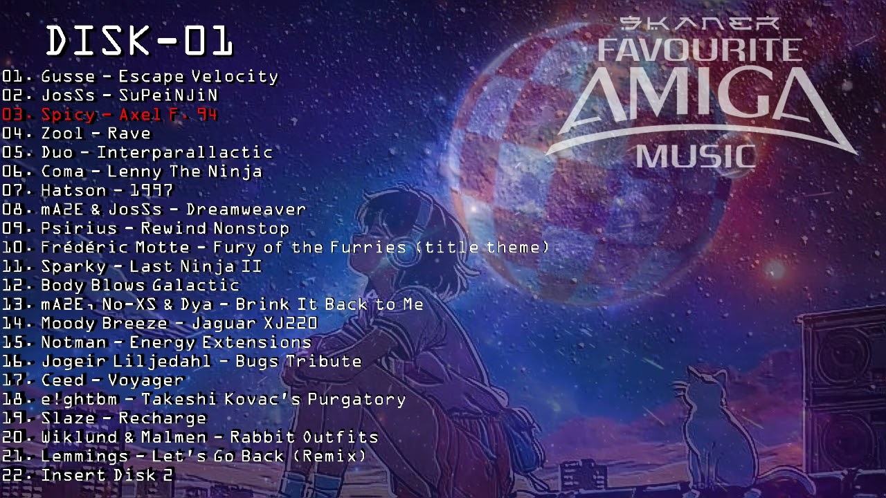 Skaner Favourite Amiga Music disk 1/2