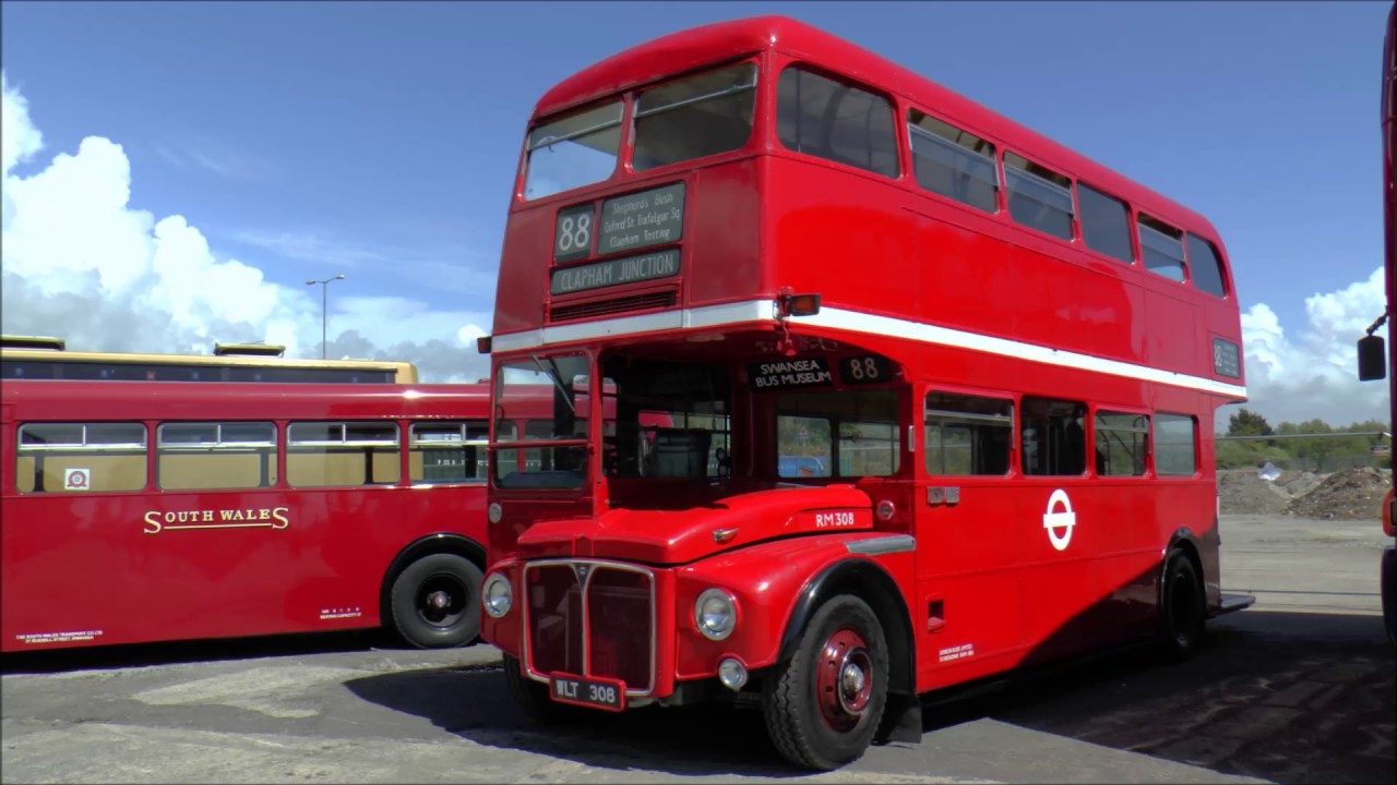 Swansea Bus Museum Running Day with Bristol VR 978 & Routemaster RM 308. Sunday 14th May 2017.