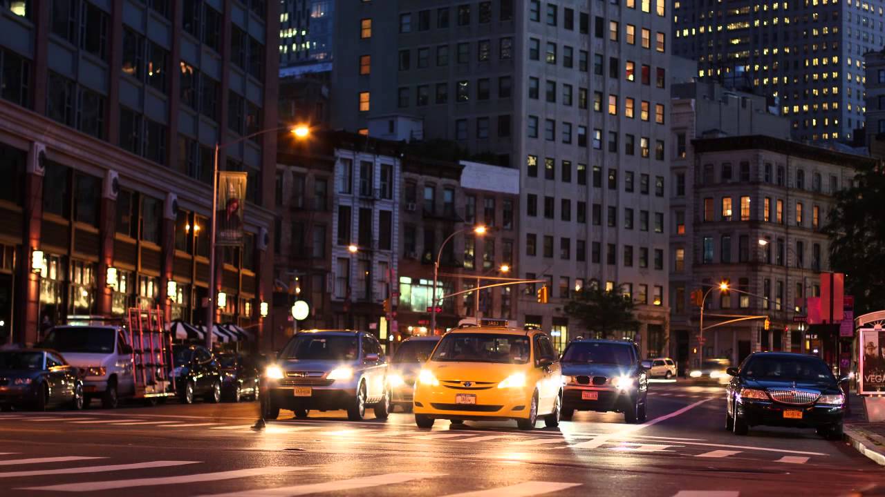 Beachfront B-Roll: NYC Traffic Time Lapse (Free to Use HD Stock Footage)