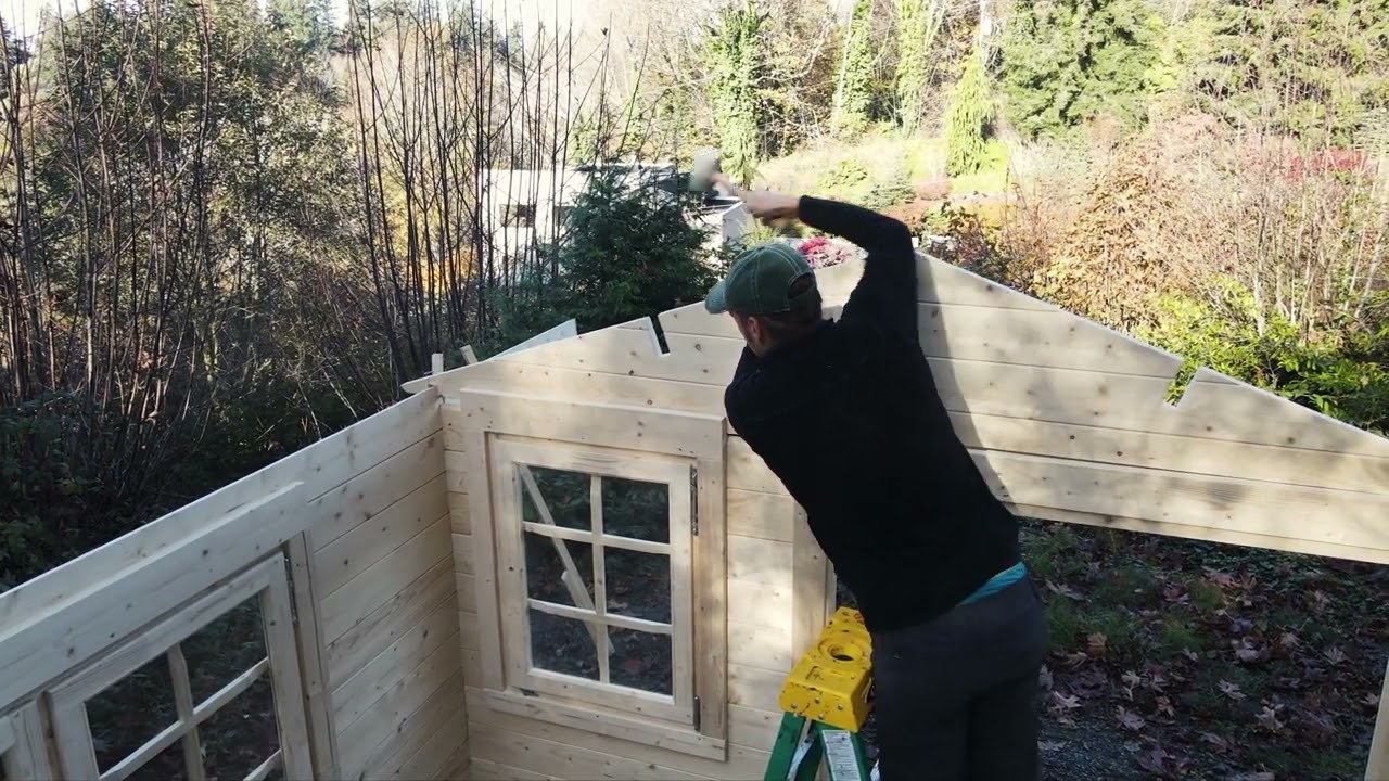 Solid Wood Garden Backyard Studio Sheds | SolidBuild&reg;️
