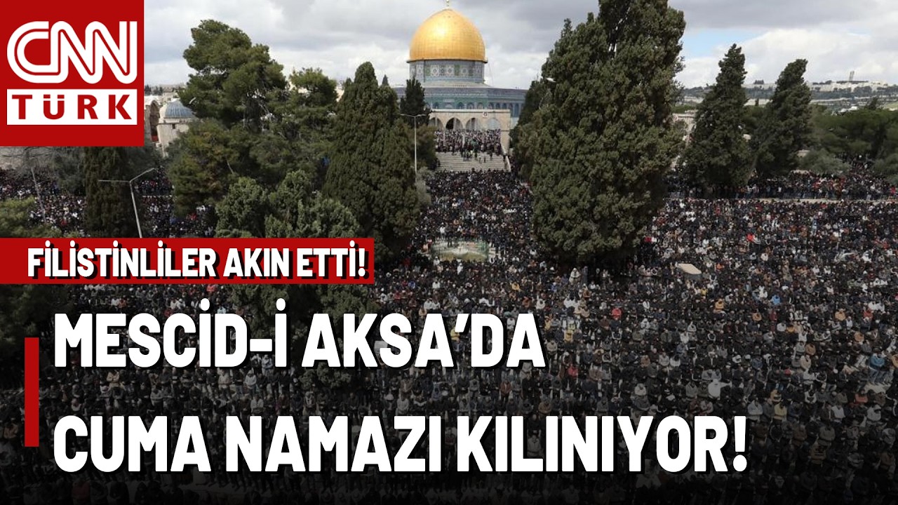 Mescid-i Aksa'da 6 Hafta Sonra İlk Cuma! CNN T&Uuml;RK Kud&uuml;s'te: İbadete A&ccedil;ıldı, Cuma Namazı Kılınıyor...