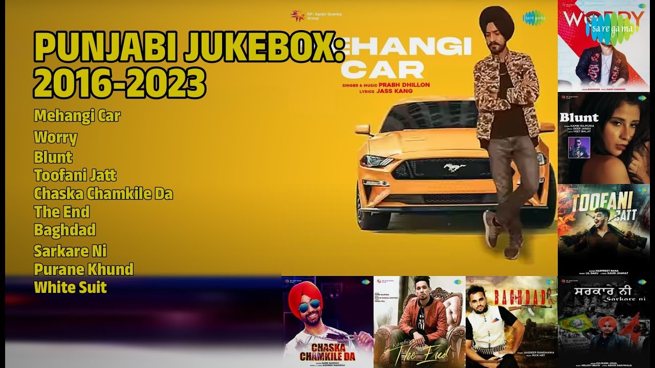 ਪੰਜਾਬੀ ਜੁਗਲਬੰਦੀ: ੨੦੧੬-੨੦੨੩ | Prabh Dhillon Songs | Mehangi Car | Worry | Blunt