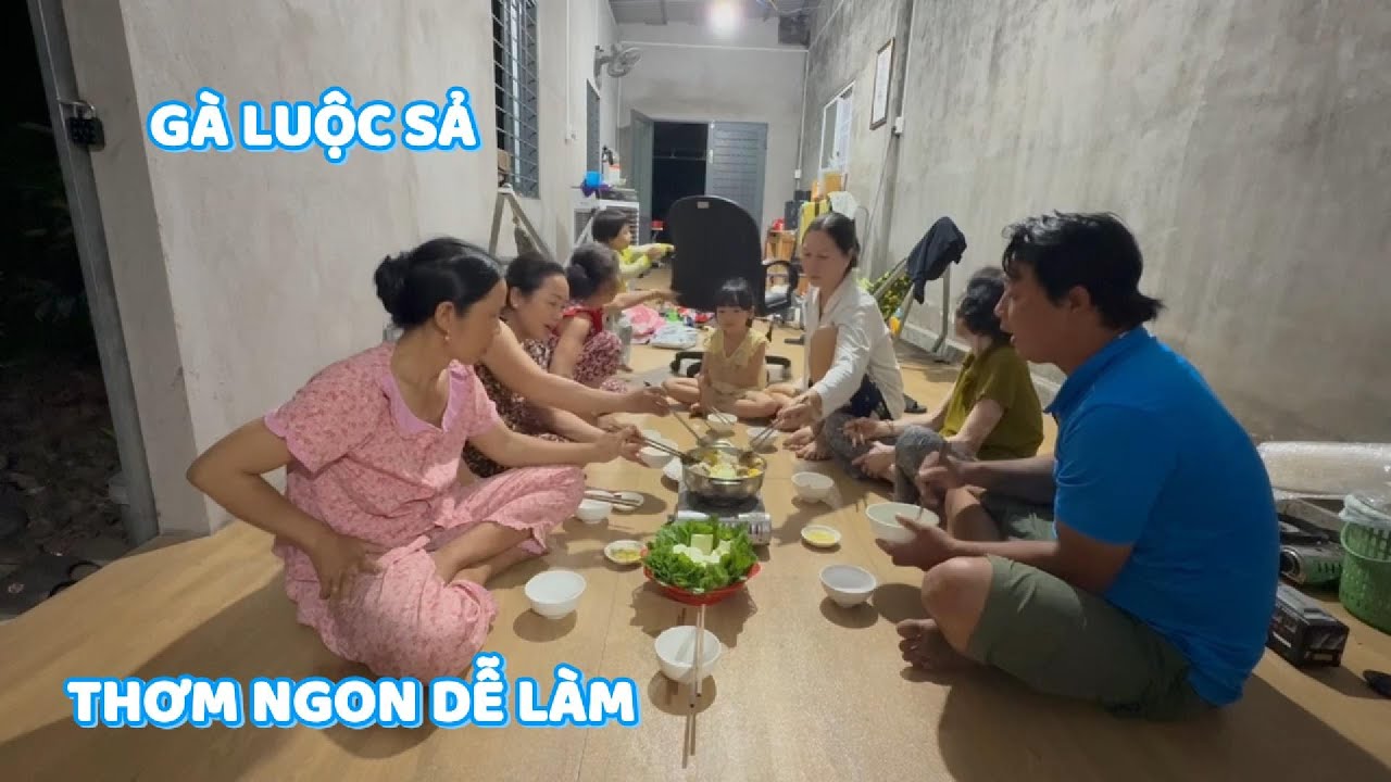 Nay đổi món làm gà luộc sả ăn mà đã cái bụng #ngườiđồngtháp