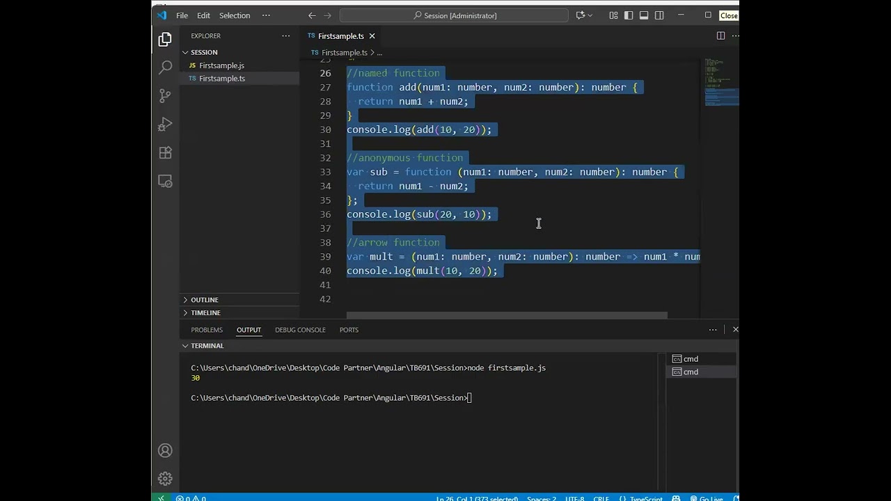Typescript Constructor overloading method overloading  inheritance  #angular