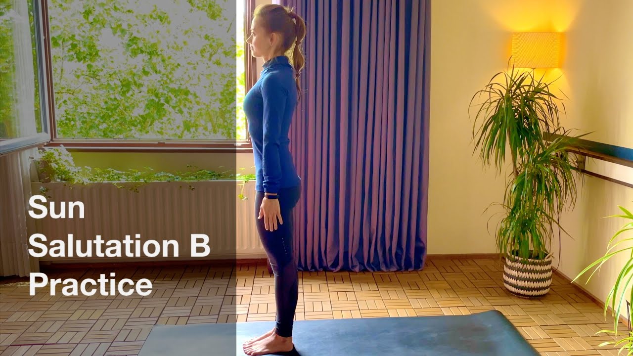 Sun Salutation B Practice | 6 Rounds | 108 Movements | Surya Namaskar B