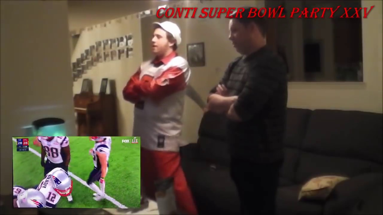 2016 PATRIOTS SUPER BOWL LI 51-Fan Reaction-(2-5-2017)(Overtime) 