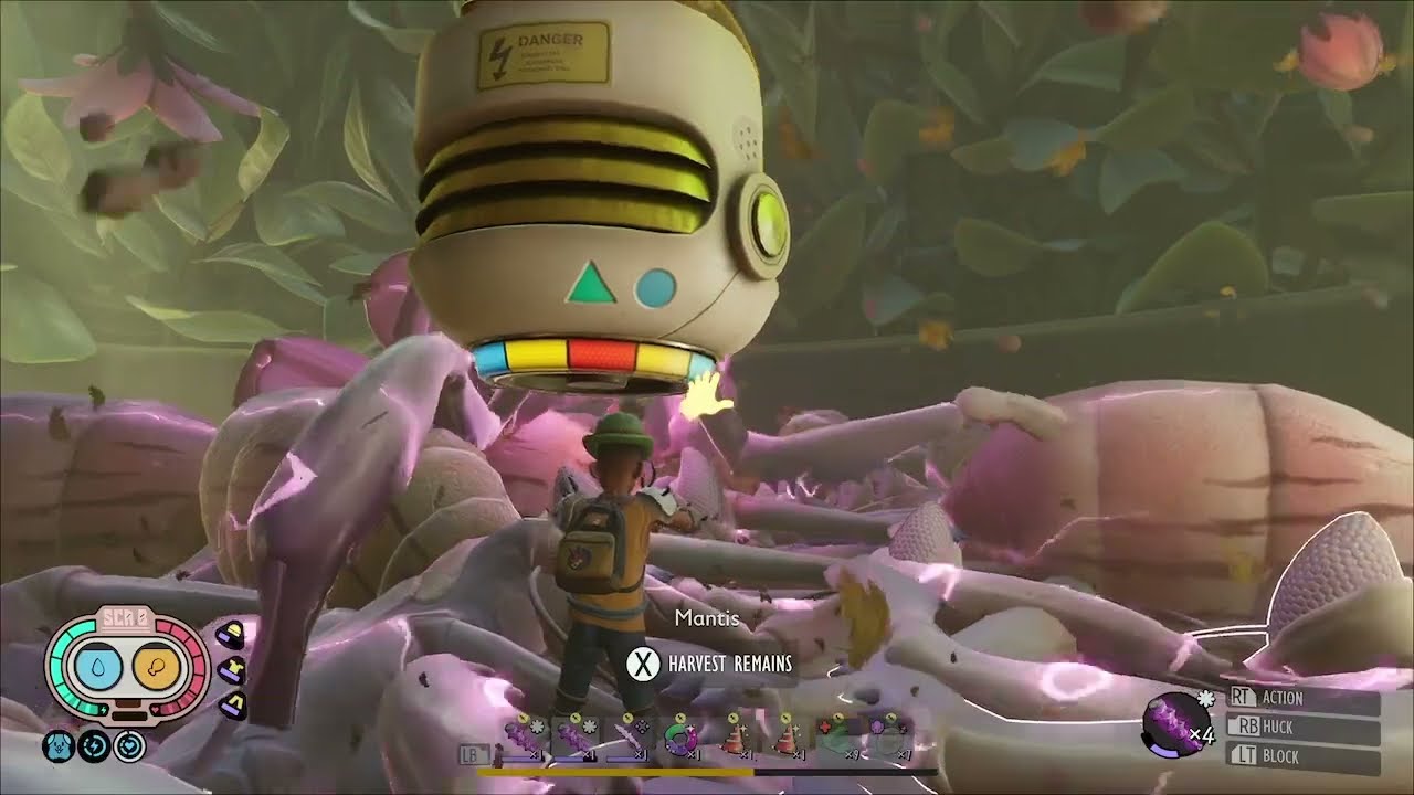 Grounded NG#4 Infused Mantis High Defense Perfect Trinket, Perfect Club, Perfect 15 Seconds Fight.