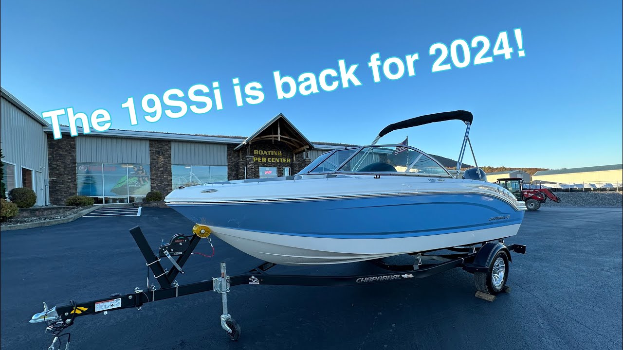 Chaparral’s 19SSi is back for 2024!  Let us take you through this 2024 Chaparral 19SSi in Steel Blue
