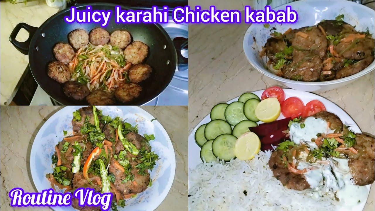 Juicy Chicken Kabab itny Mazydar || Behan k Ghar uska neya Baby dekhny gaye😊 ||