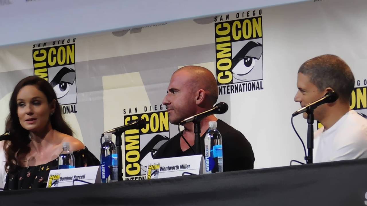 First impressions on the set of Prison Break (Dominic Purcell, Wentworth Miller, SDCC 2016)
