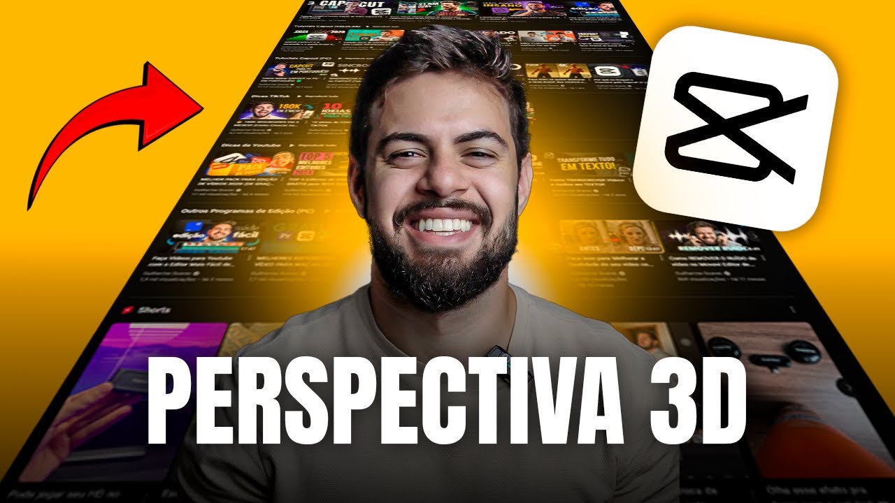 3D CAPCUT - Como fazer Imagem em Perspectiva Pelo CapCut PC