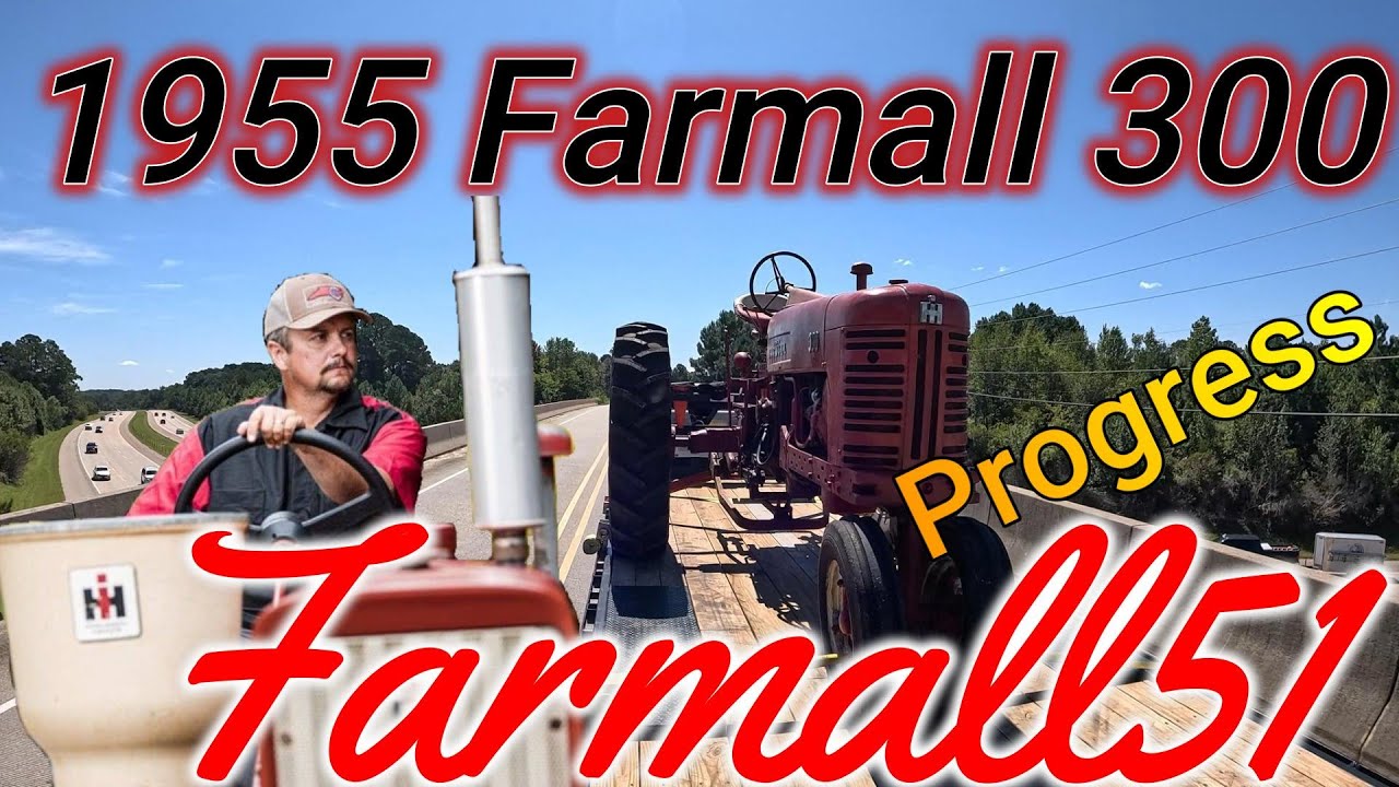 1955 Farmall 300 troubles and Updates #farmall51 #farmall #fasthitch #tractor