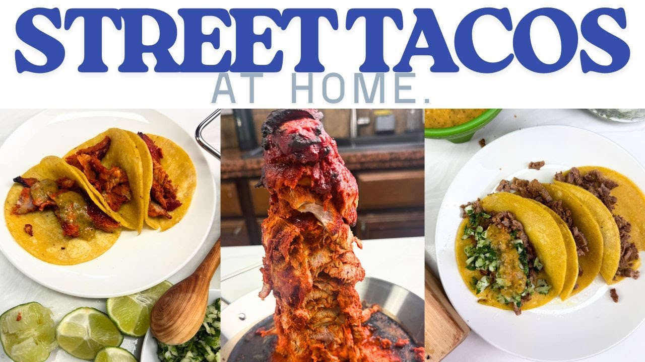 HOW TO MAKE STREET TACOS AT HOME.