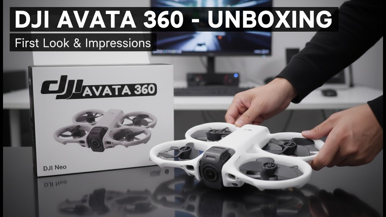 DJI Avata 360 - UNBOXING VIDEO!