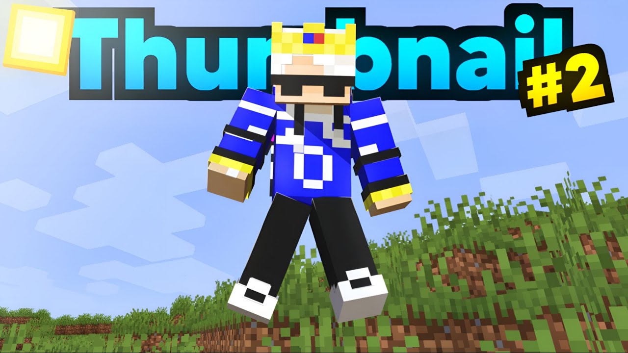 Best Minecraft Thumbnail Tutorial In Mobile 🔥| IbisPaint X Thumbnail Tutorial 