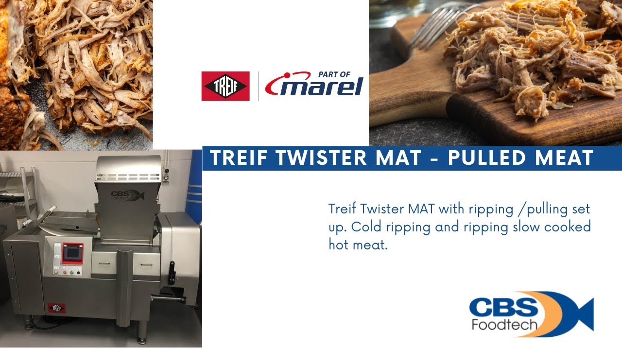 Pulled Meat Using a TREIF Dicer